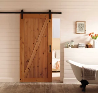 Bathroom Doors.