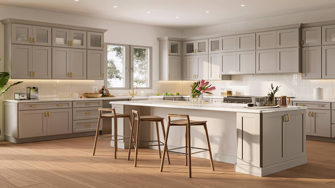 wood kitchen cabinets