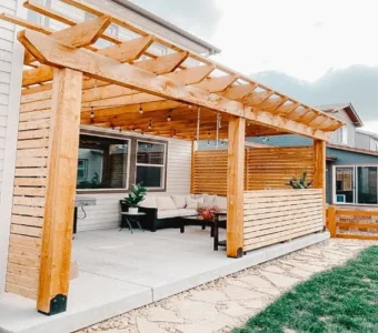 برجولات خشبية