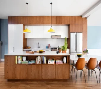 modern wood kitchen