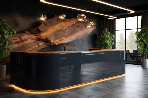 أنواع كاونترات استقبال مودرن 