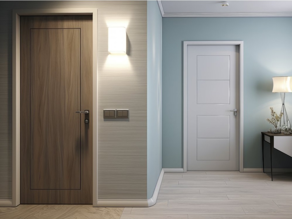 تفصيل ابواب خشب​