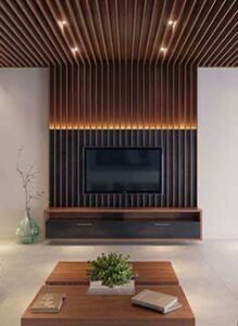 أحدث ديكورات خشب للجدران مودرن