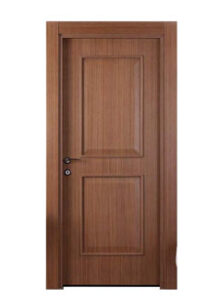 الباب الخشبة المصمت