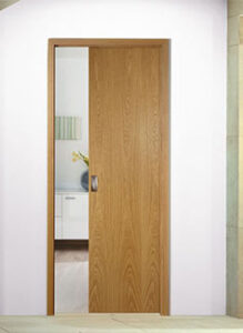 ​3. باب سحب بكت دور (Pocket Doors)
