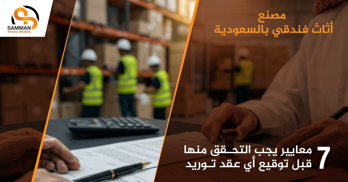 مصنع أثاث فندقي بالسعودية