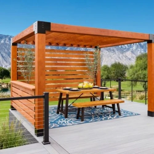 برجولات خشبية